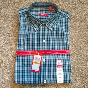 NWT Izod Long Sleeve Men's Dress Shirt